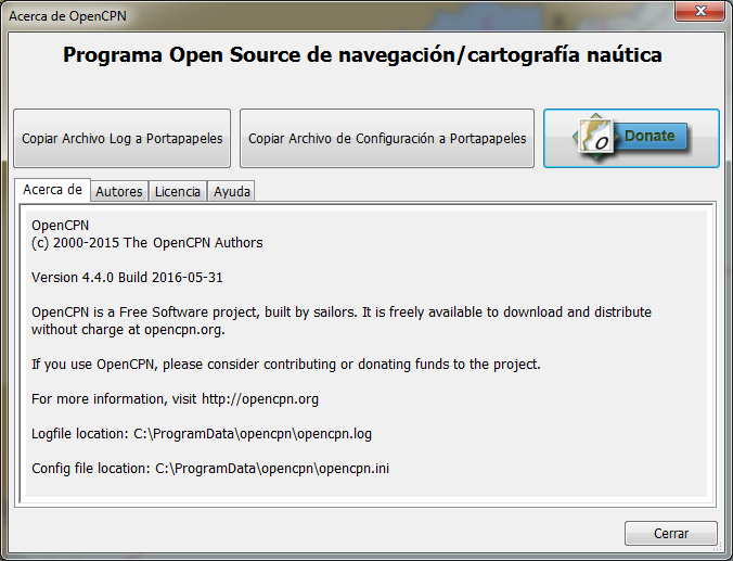 Ayuda en español OpenCPN